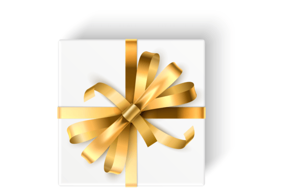 Download Giftbox Top View. Realistic White Gift W - Premium Resources