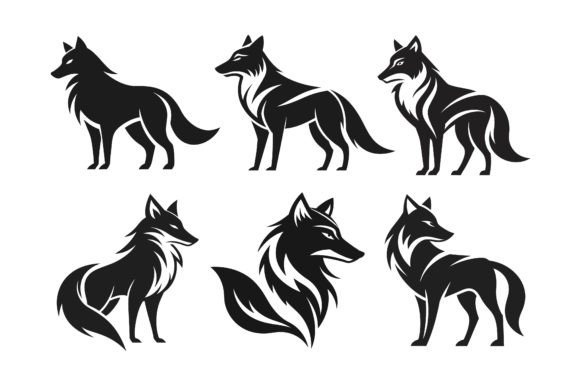 Download Sleek Minimalist Wolf Logo Design - Minimal Collection