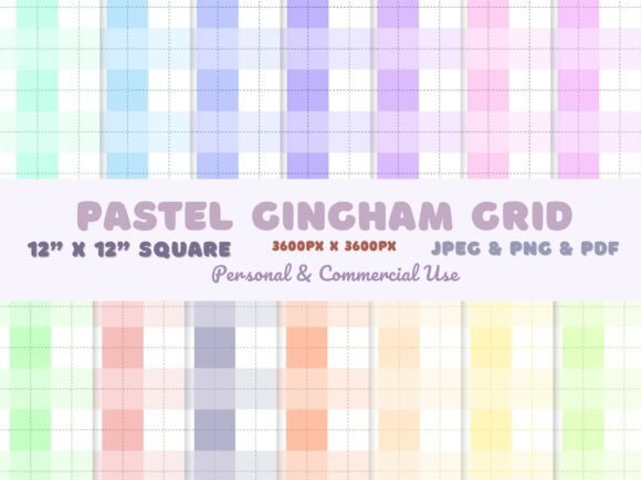 Download Pastel Minimalist Gingham Grid Seamless - Minimal Collection